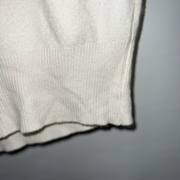 Philosophy Sweater Women’s Medium White Soft Viscose Blend Long Sleeve NWT - Picture 14 of 15